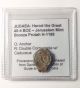 One Authentic Biblical Coin Of Herod The Great,  King Of Judaea When Jesus Born Coins: Ancient photo 2