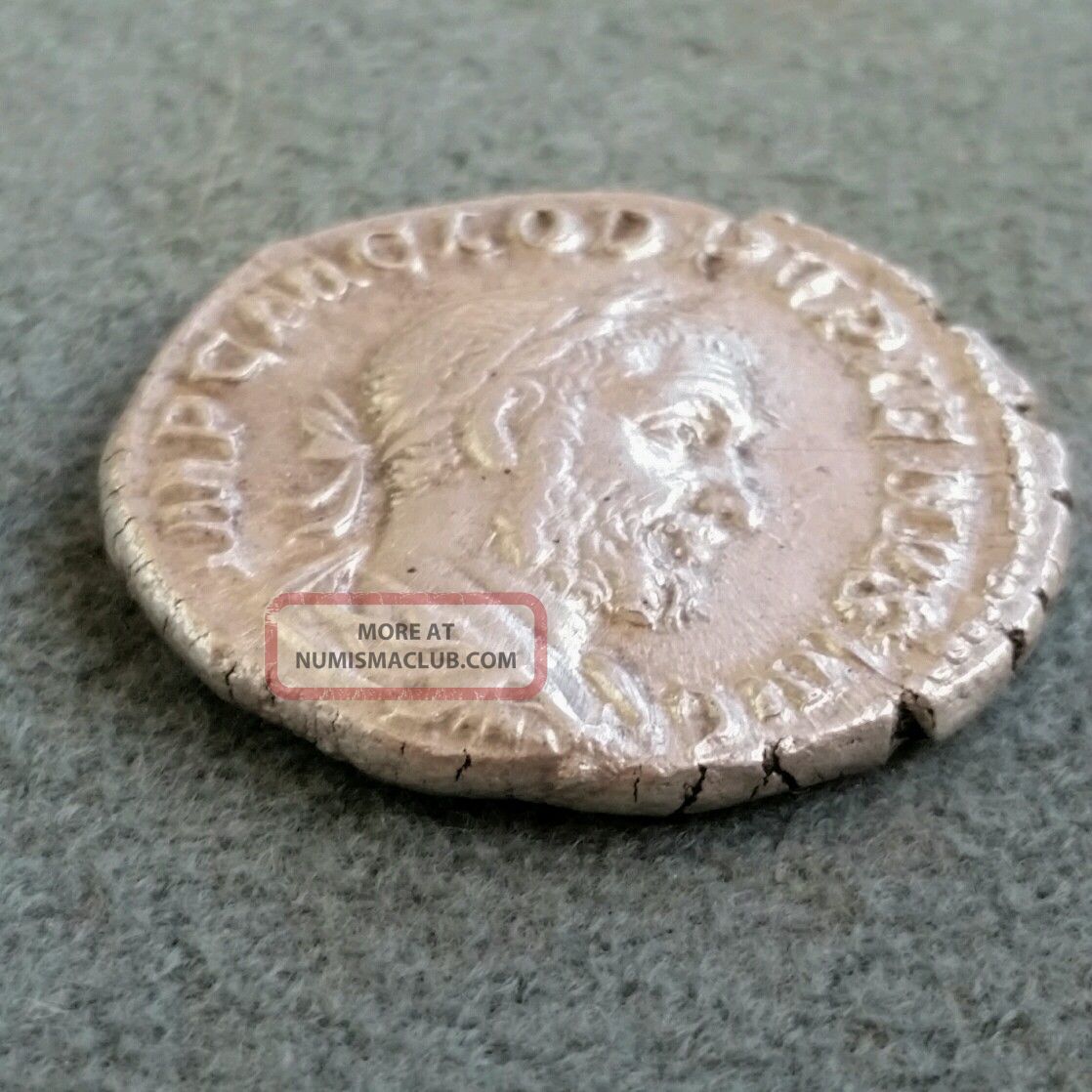 Denarius Of Pupienus Ancient Roman Silver Coin - 3, 28g; 18mm