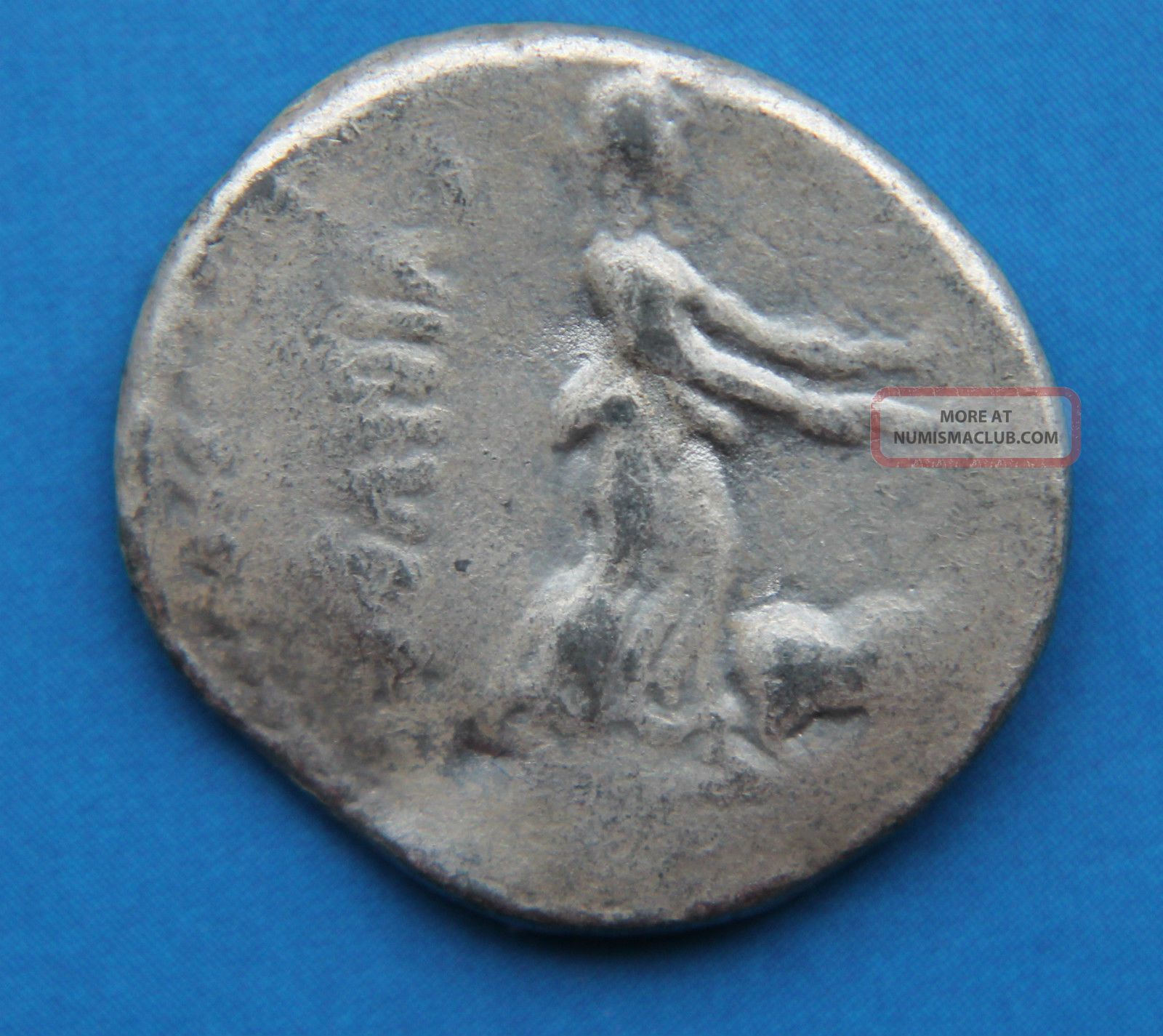 Ancient Roman Silver Republican Denarius Coin 13