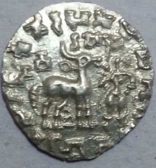 Kunindas,  Amoghabhuti (c.  200 Bc),  Silver Drachma,  Scarce 1 photo
