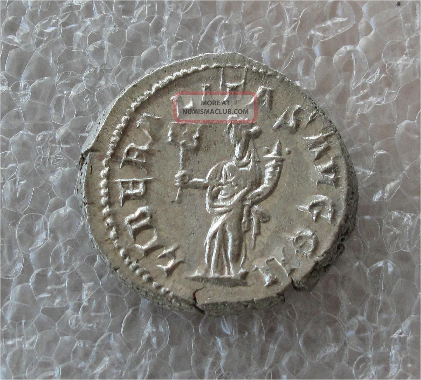 Roman Shipwreck Silver Coin Antoninianus - Caesarea Port, Philip I, 244 ...