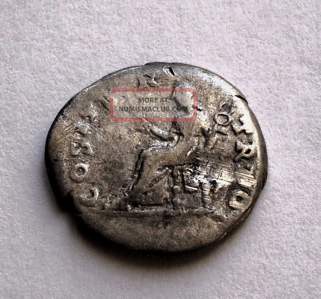 Vespasian Ar Denarius Pax