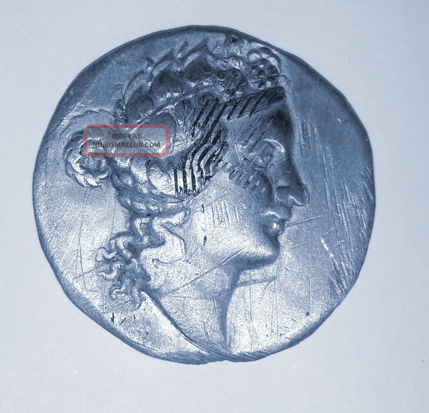 Ancient Silver Tetradrachm Of Maronian 189 - 145 Bc.  - Very Rare Coins: Ancient photo