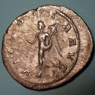Ancient Rome 238 Ad Emperor Gordian Iii Silver Antoninianus Victory Advance photo