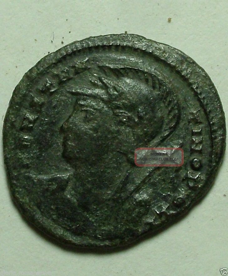 Constantinopolis Ancient Roman Coin Victory Shield Wreath/ Constantine The Great Coins: Ancient photo