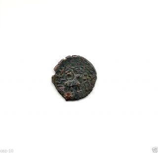 Kunindas Of Northern India Copper Coin,  2nd Bc To 3rd Ad,  Km 21 photo