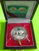 1990 - P (proof) China Silver Panda Coin 10 Yuan W/ Box & Double - 25k China photo 4