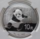 20 2014 China Panda Silver 1 Oz 10 Yn Early Release Ngc Ms70 Cert 3802820 - 295 China photo 2