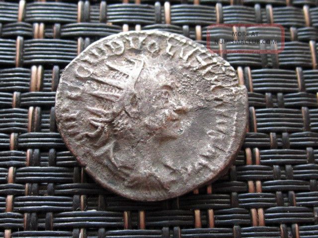 Silver Antoninianus Of Volusian Or Volusianus 251 - 253 Ad Ancient ...