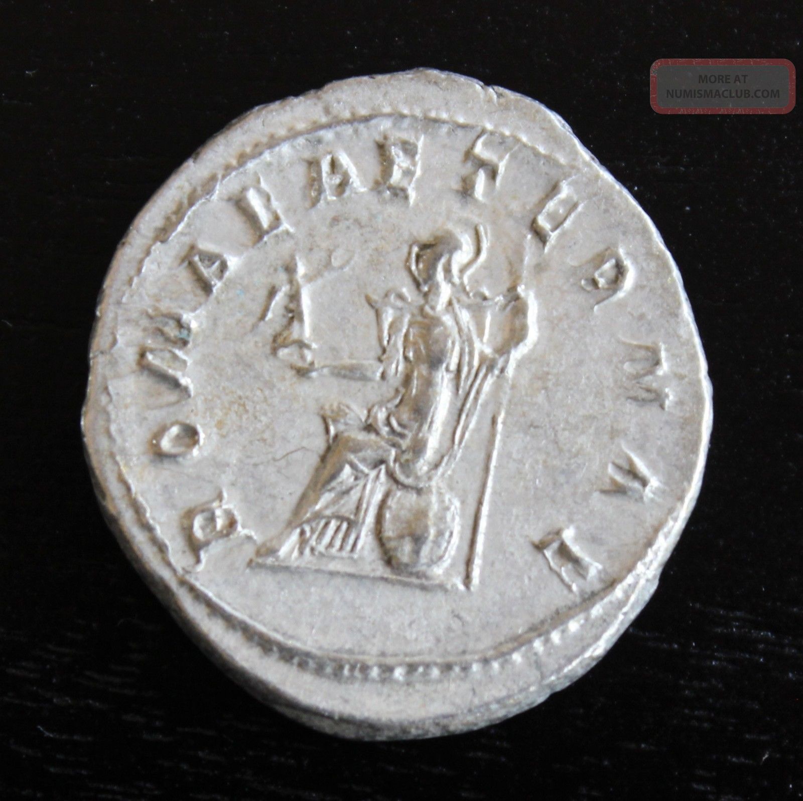238 - 244 Ad Gordian Iii Ar Double Denarius Au - Silver Roman ...