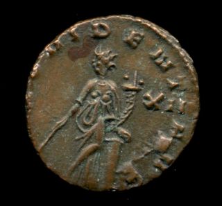 440 - Indalo - Claudius Ii.  Lovely Æ Antoninianus.  C.  268 - 270 Ad.  Rome photo