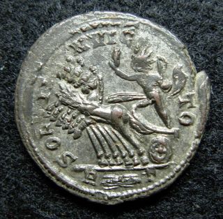 Probus,  Silvered Ae Antoninianus,  276 - 282 Ad,  Soli Invicto photo