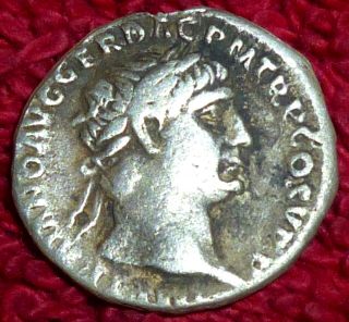 Roman Ar Denarius - Emperor Trajan 98 - 117 Ad - 39 photo