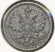 Finland Russia Silver Coin 25 Pennia 1894 Europe photo 1