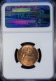 Ee1936 Ethiopia 10 Cents Ngc Ms 64 Rd Unc Copper Africa photo 2