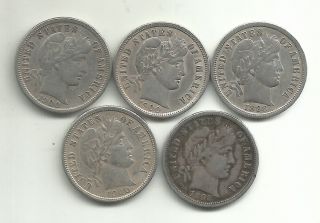 Us - Philippines : 1900 S And 1898 S Barber Dime photo