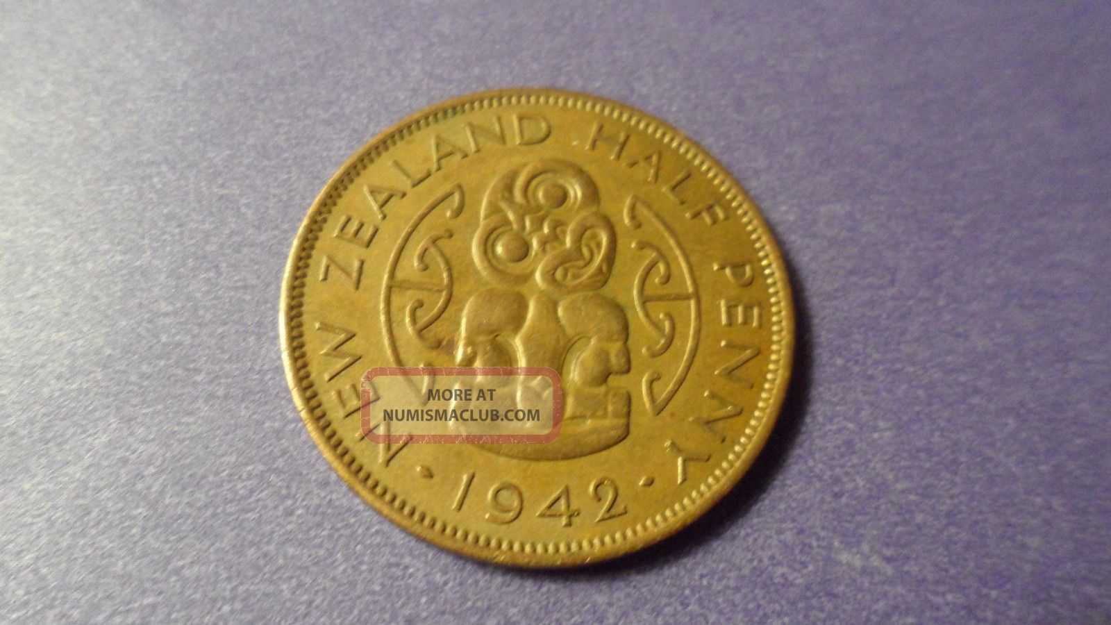 Zealand 1942 Half Penny Cool Coin Wwii Era Coinage zealand-1942-half-penny-cool-coin-wwii-era-coinage