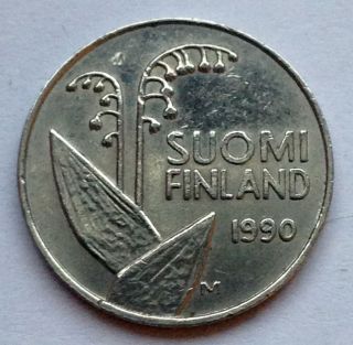 L1 Finland 10 Pennia Penni,  1990 Or 1991 For 1 Coin Only photo