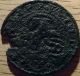 Unknown Old Counterstamped Larger Coin - Look (b) Coins: Medieval photo 1