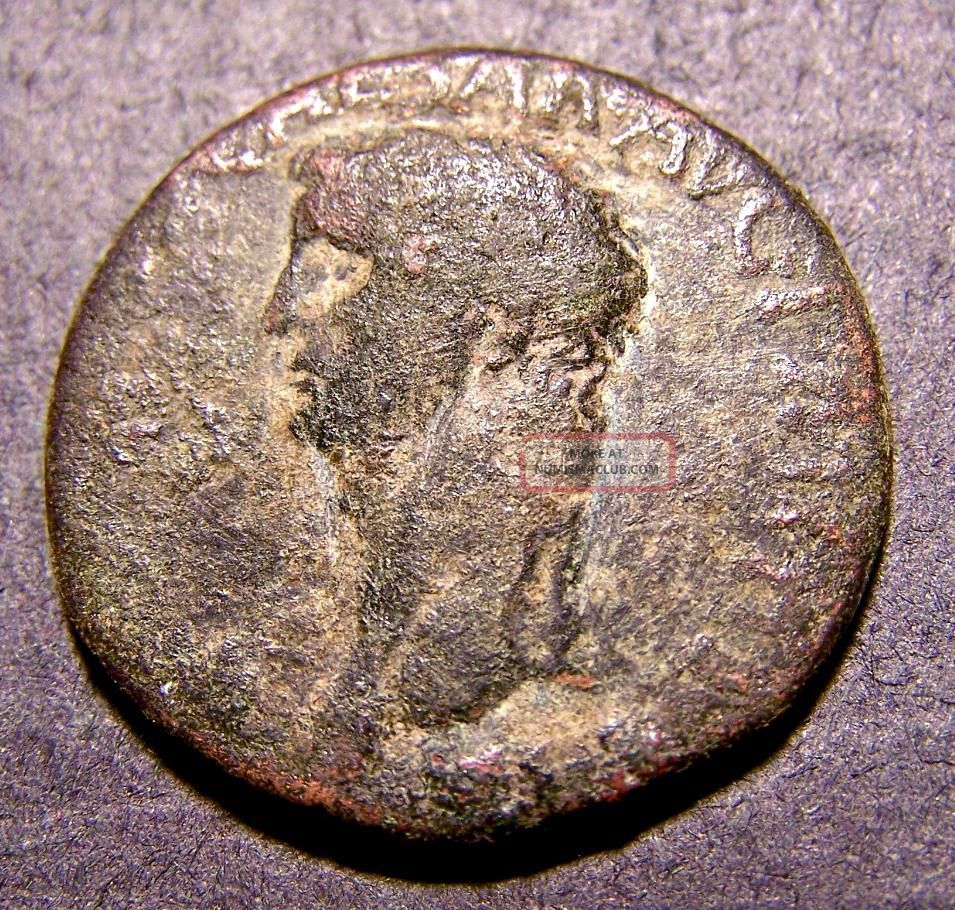 Claudius,  Lady Liberty In 54 A.  D. ,  Imperial Roman Emperor Coin Coins: Ancient photo