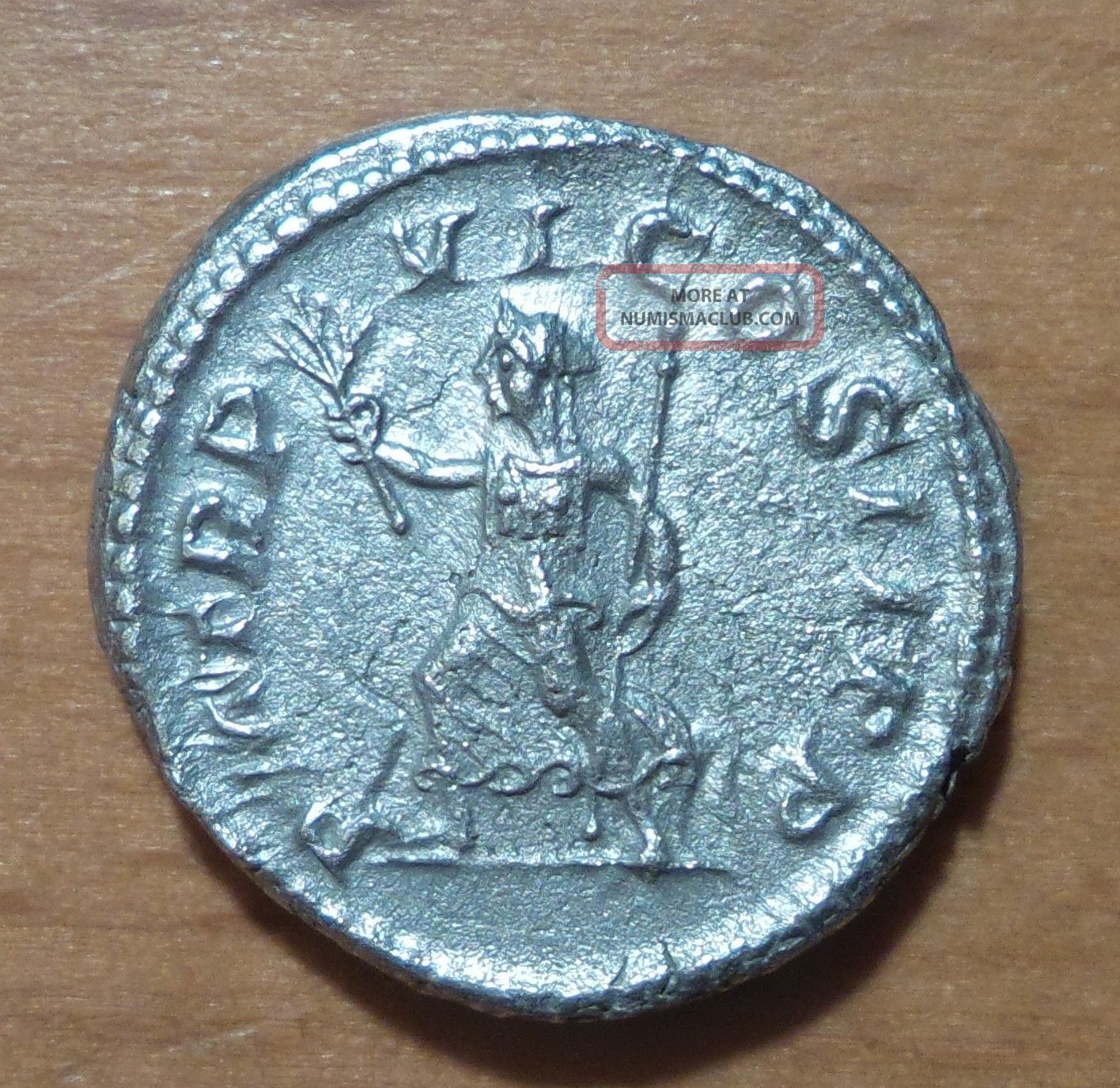 Roman Pax Ar Denarius Of Severus Alexander