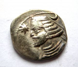 Circa.  57 - 38 B.  C Parthian Empire - King Orodes Ii Ar Silver Drachma Coin.  Vf photo