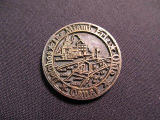1976 Delphos,  Ohio Token - The Miami Erie Canal Token - Us Bicentennial Coin photo