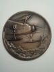 Rare 1926 Admiral Richard E.  Byrd Conquest Of The Poles Medal Exonumia photo 1