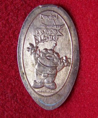 Disneyland Resort ' Little Green Man ' Astro Blaster Copper/zinc Elongated Penny photo