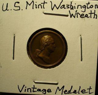 U.  S.  Washington Wreath Medalet photo