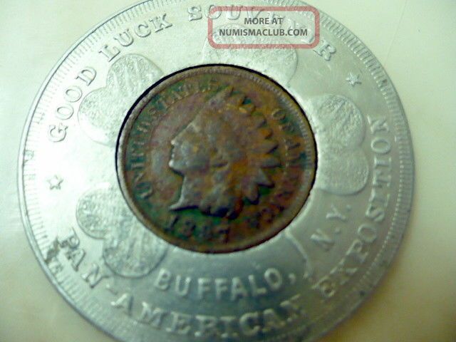 Rare - 1901 - Pan - American - Exposition - Souvenir - Encased ...