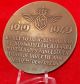 Klm Royal Dutch Airlines 30th Anniversary Bronze Medallion 1919 - 1949 K25 Exonumia photo 1