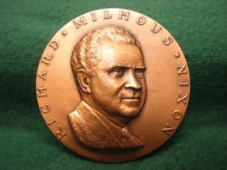 1969 U.  S.  Presidential Medal Richard Nixon 37th President 3 