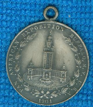 1901 American Medal For Pan - American Exposition 1901 In Buffalo,  N.  Y. photo