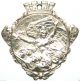 Victory Lady Angel & Wwi Soldiers - Antique Art Medal Pendant Signed A.  Bargas Exonumia photo 2