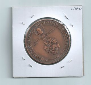 Sudbury Churchill Medallion Bronze photo