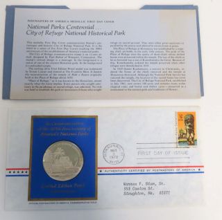 100th Anniversary Hawaii Americas National Parks Sterling Proof Coin 11 Cent photo
