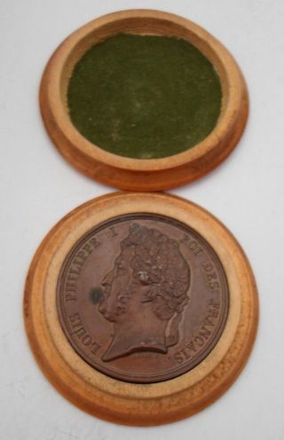 1840 Retour Des Cendres / Napoleon Remains Return From St Helena French Medal photo