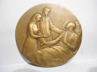 Bronze By Mauquoy - The Hospital Ward - 1914 photo