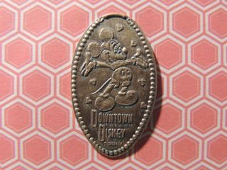 Elongated Penny Disney - Dtd0025z - Mickey Mouse Surrounded By Hearts photo