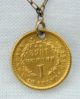 Antique Victorian Jewelry Stick Pin &1853 Us Gold Dollar Coin Love Token - Wow Exonumia photo 2