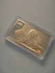 1 Troy Oz Au$100 (old Note) 24k Gold Layered Bar 0102 In A Limited Edition Exonumia photo 1