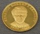 Rare 1968 Senator Robert F.  Kennedy Memorial Gold Coin,  Medal, .  900 Fine,  Nr Exonumia photo 2