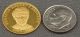 Rare 1968 Senator Robert F.  Kennedy Memorial Gold Coin,  Medal, .  900 Fine,  Nr Exonumia photo 5