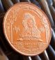 1oz.  999 Fine Copper Coin One Ounce Five Dollars Indian $5 Coin Token Exonumia photo 1
