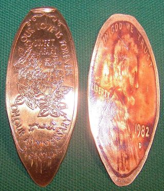 Kir - 185: Elongated Cent : Our Love Is Forever / Sweet Heart / On Our Anniversary photo