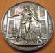 1901 Crystal Palace School Of Art Silver Prize Medal By Pinches 63mm Xf (12 Pics Exonumia photo 6