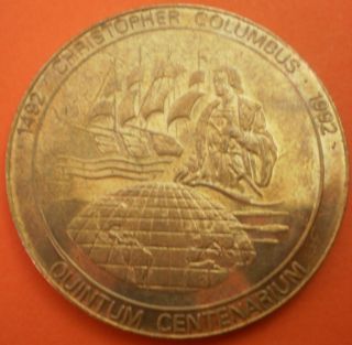 Rare Medal Spain 1992 Grand Regata Christopher Columbus - 500th Anniversary photo