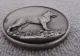 Dutch Dog Medal German Shepherd In High Relief Marked Exonumia photo 2