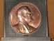 Please L@@k 1945 Franklin Delano Roosevelt Bronze Medallion In Memoriam Token Exonumia photo 2
